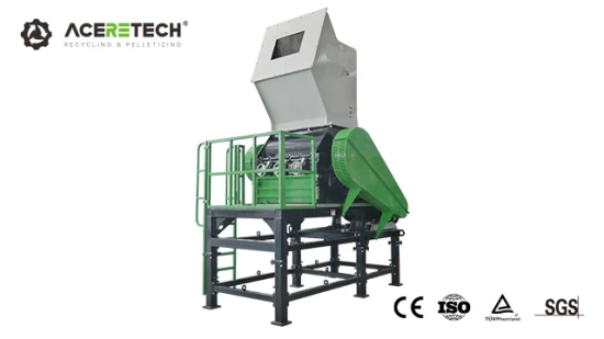 Máquina trituradora de residuos plásticos agrícolas personalizable para reciclaje de tubos de plástico PPR/PVC/Pb